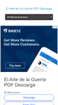 Mobile Screenshot of elartedelaguerrapdf.com