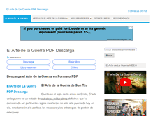 Tablet Screenshot of elartedelaguerrapdf.com